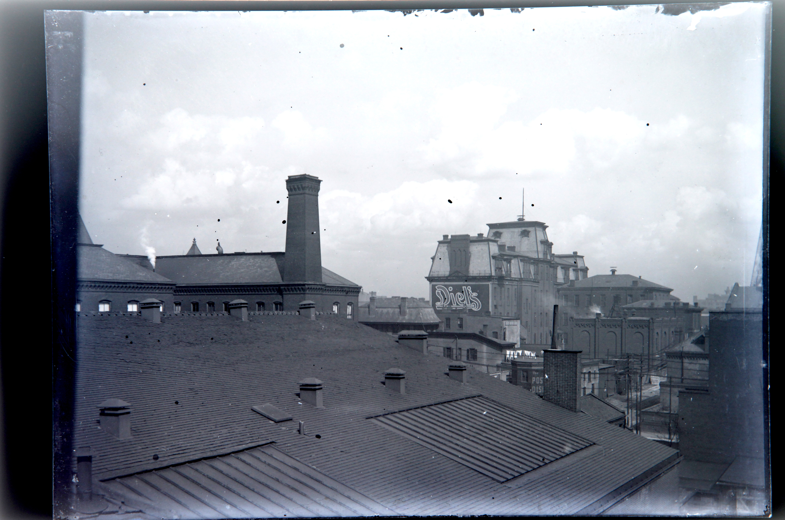 St. Louis, 1900. View from the roof.