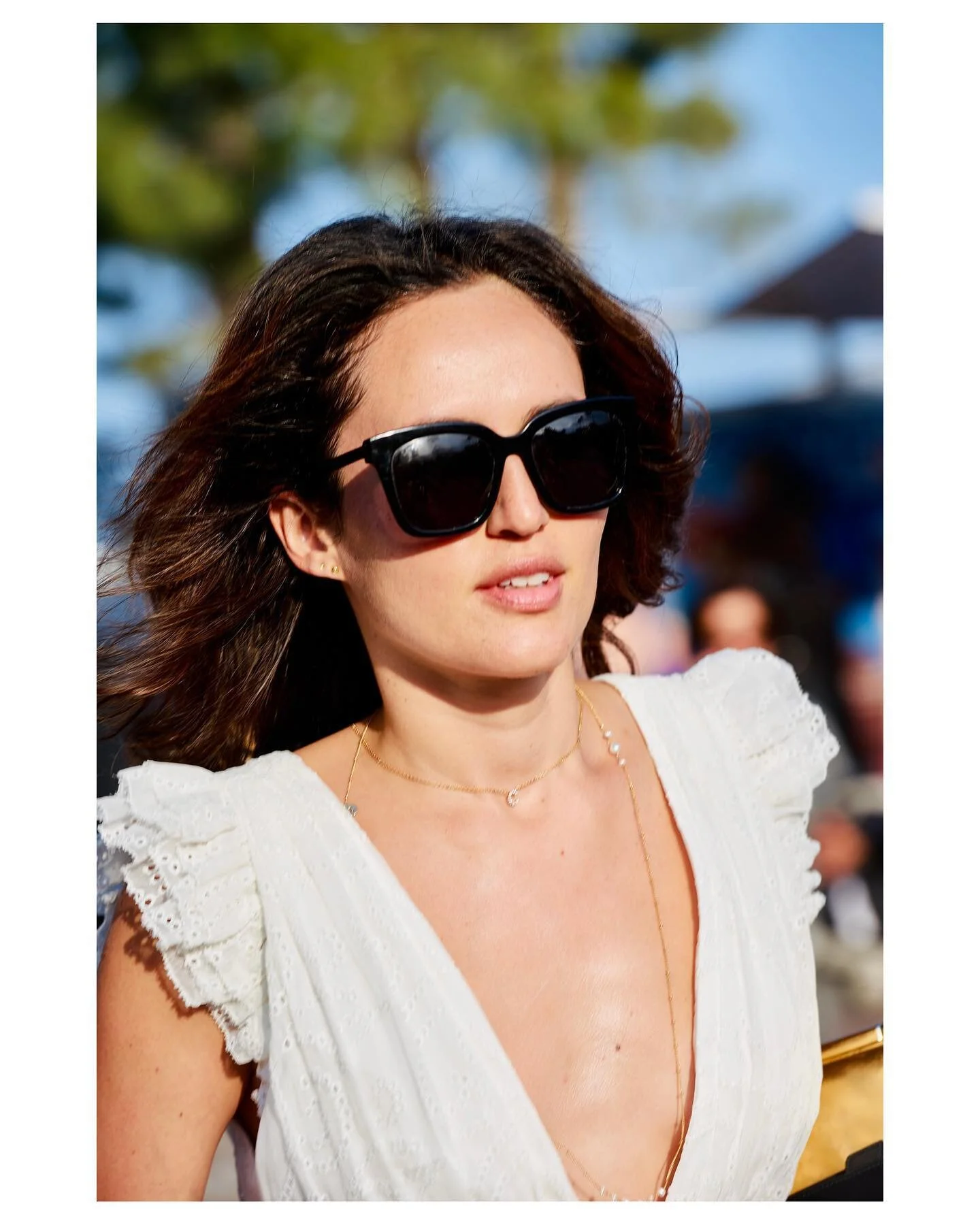 | CANNES | 

Looking back at the wonderful time in Cannes this year 🤍 
Walking down Boulevard de la Croissette to the premiere of the wonderful film &ldquo;Firebrand&rdquo; directed by #KarimAgouit @karimainouz 

&bull; Color by @colorbymattrez &amp