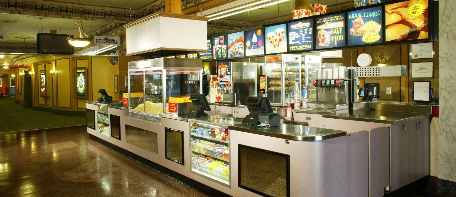 Old Time Movie Theater Night