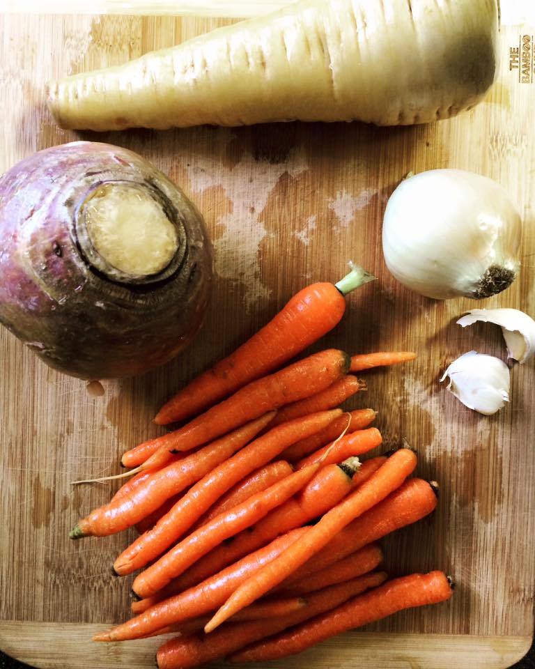 veggies for a roast