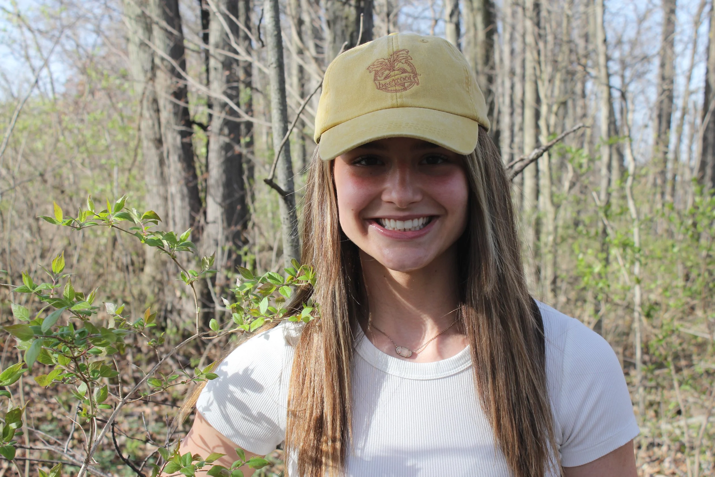 Mustard Yellow Beetroot Hat