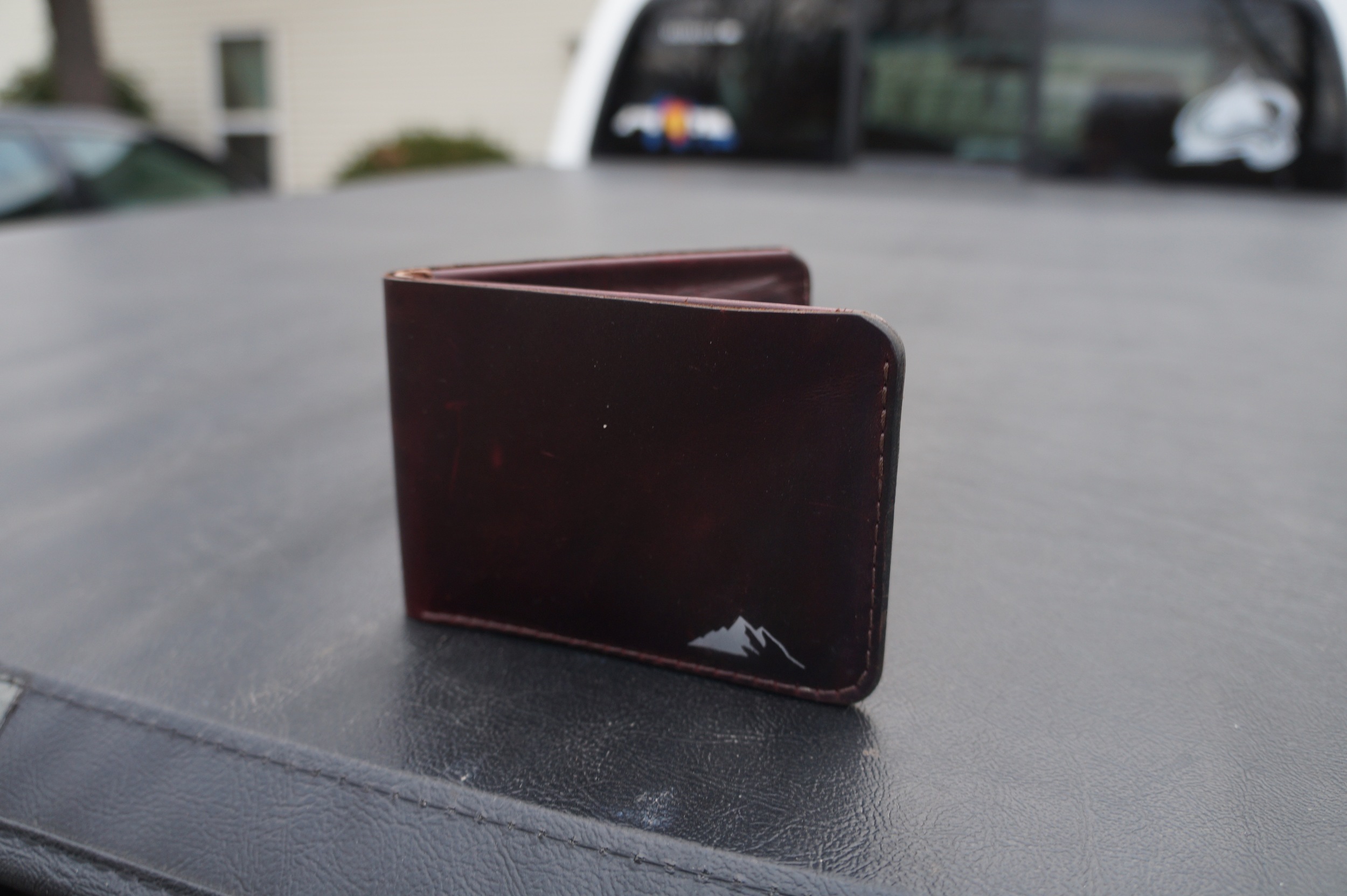 Rugged Materials Dark Burgundy Bifold Leather Wallet Review