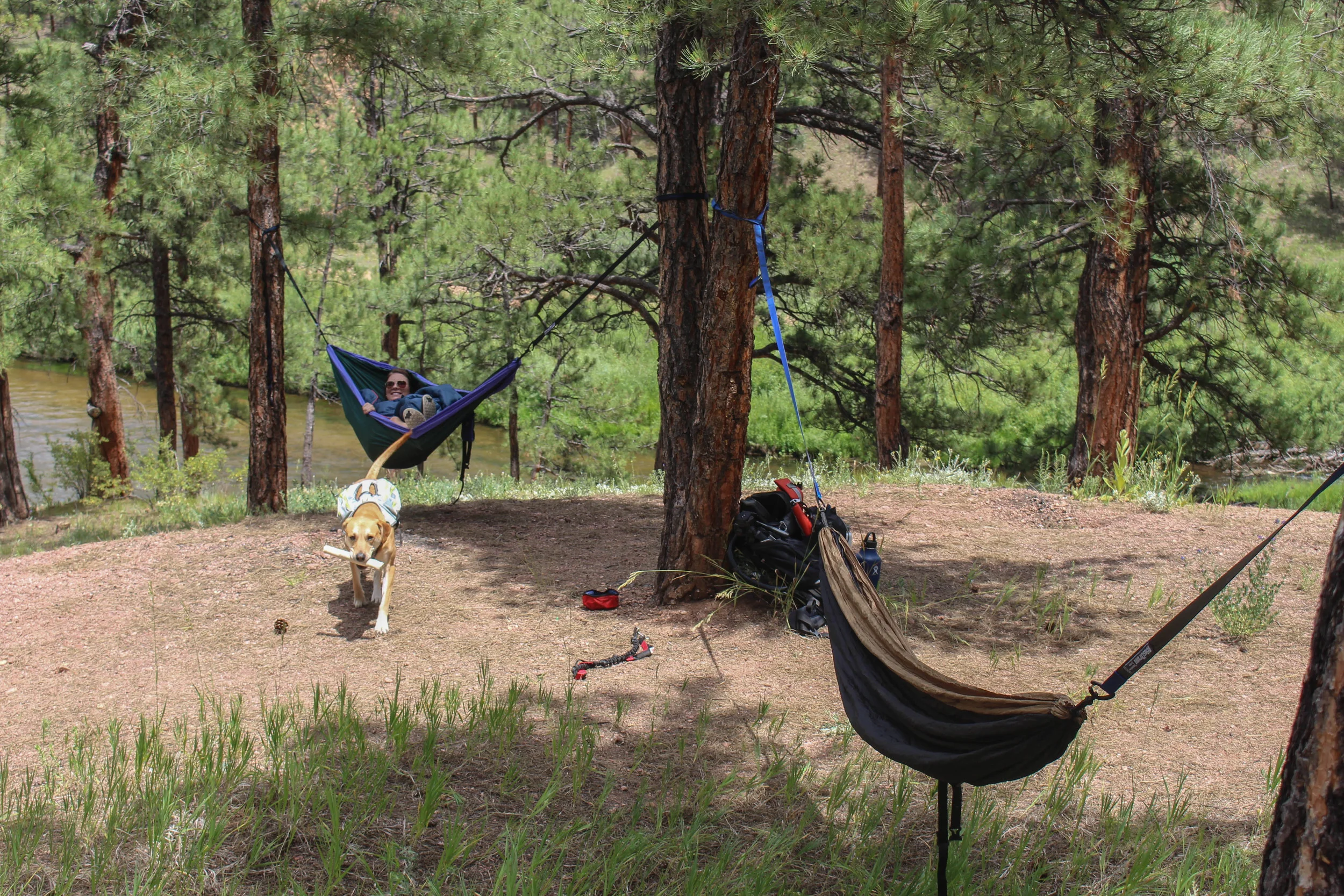 Hammock Day Trip in Deckers CO 7/8/2016