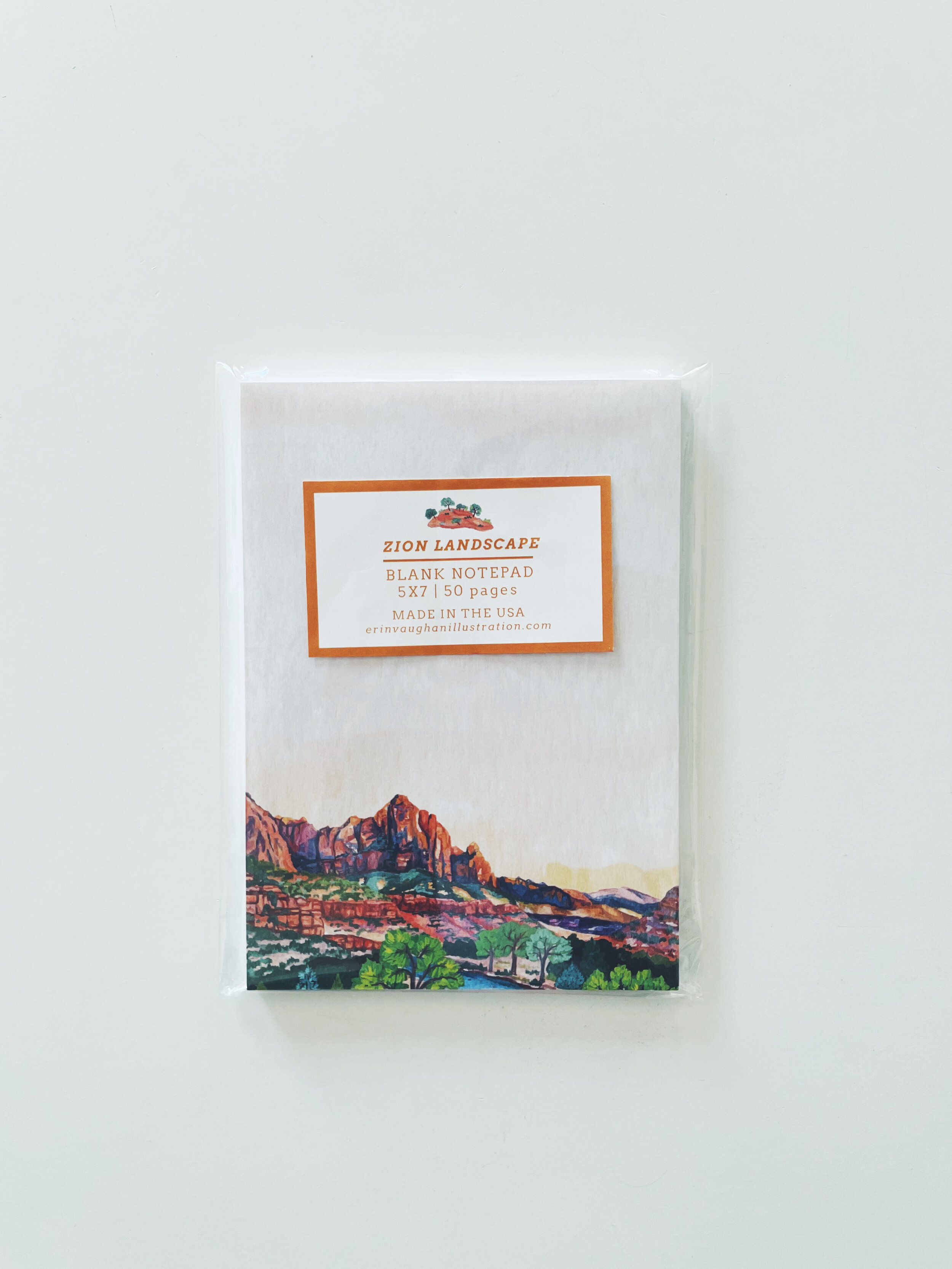 Zion Landscape Notepad