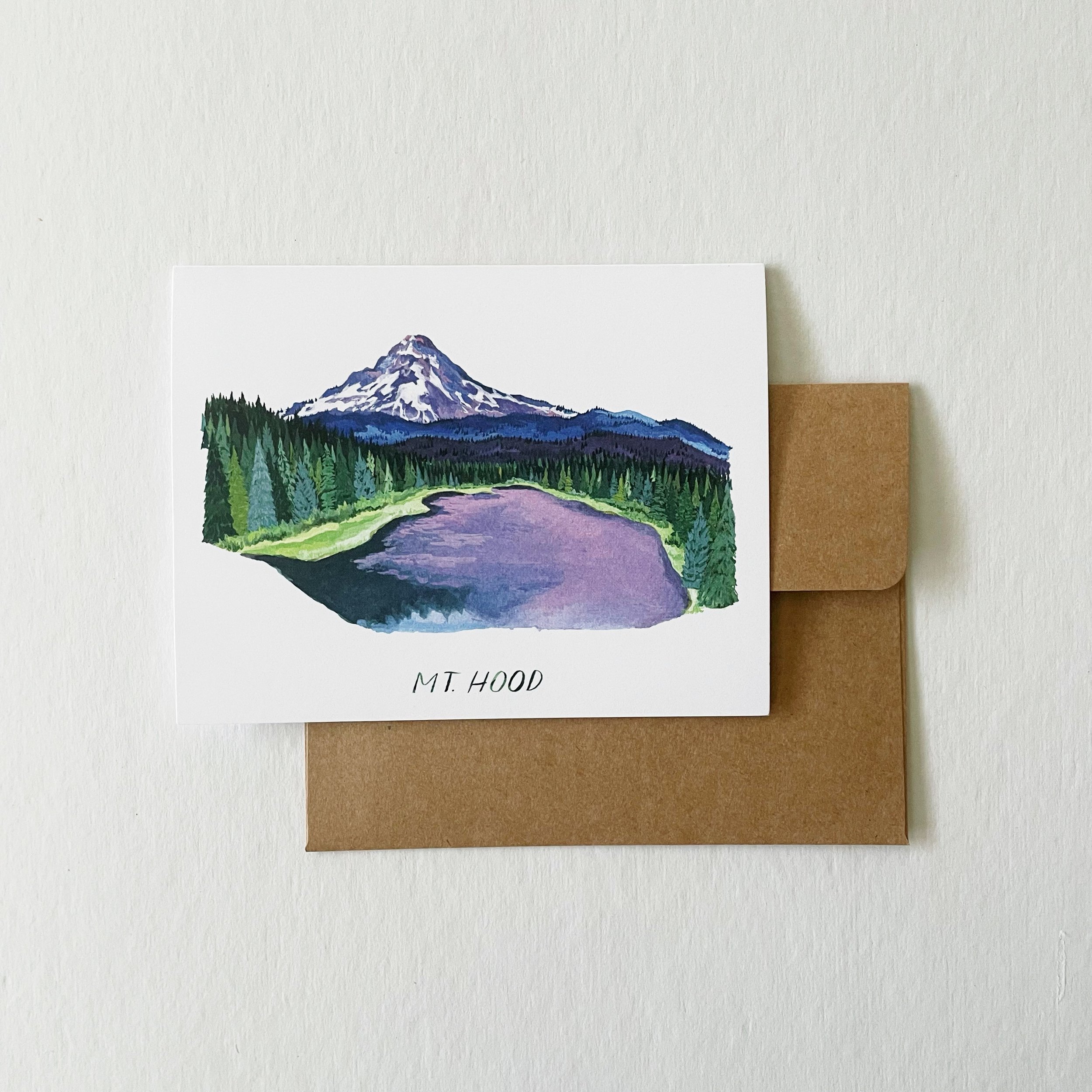 Mount Hood Greeting Card