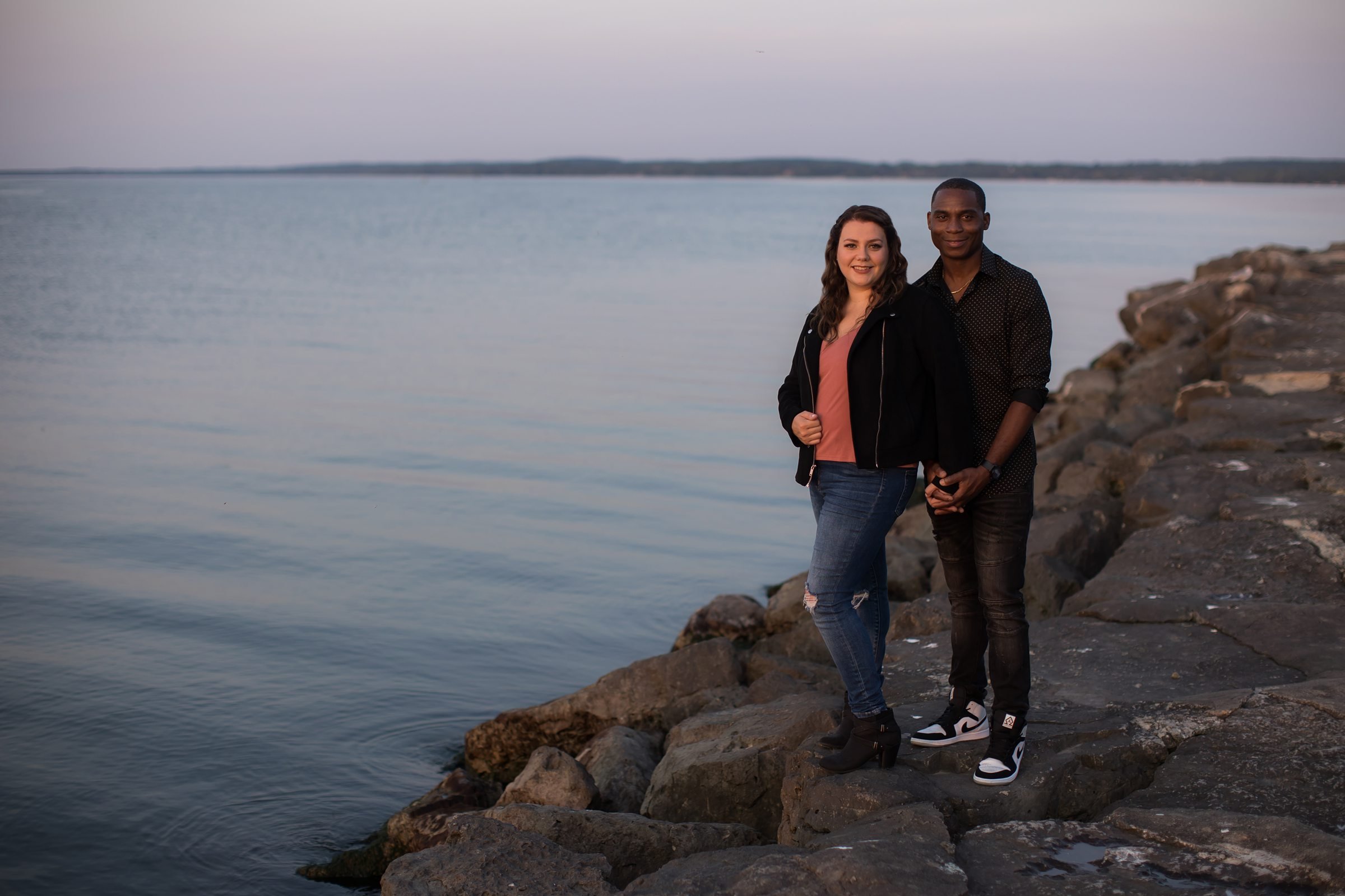 Jessica and Paul - A Sunset Bay Shore Park Engagement Session50.jpg