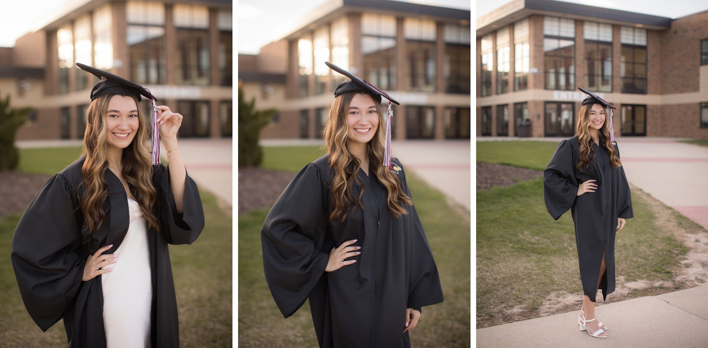 Ashley & Madden - Cap & Gown Session Class of 2024 Depere- WI13.jpg