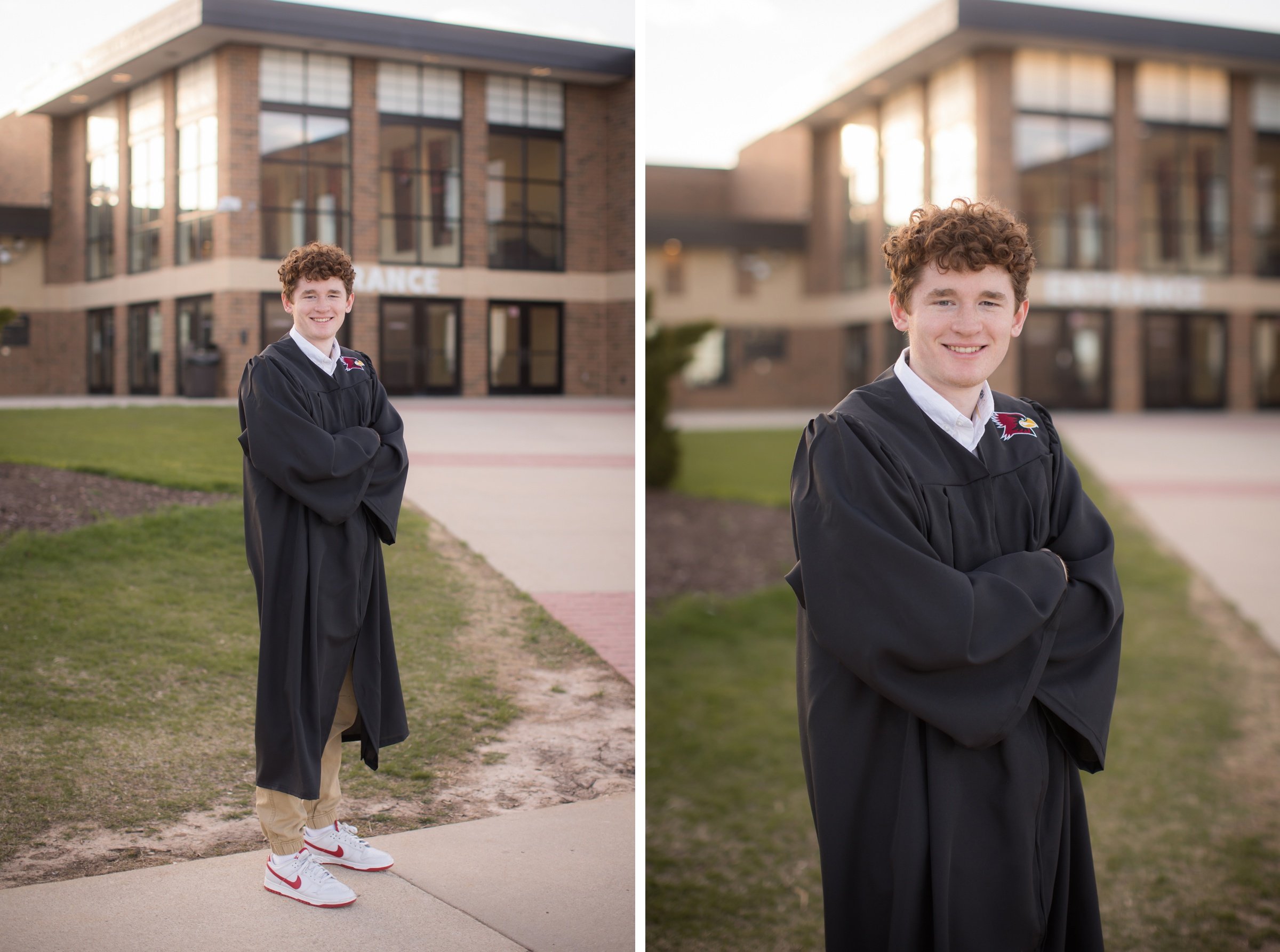 Ashley & Madden - Cap & Gown Session Class of 2024 Depere- WI16.jpg