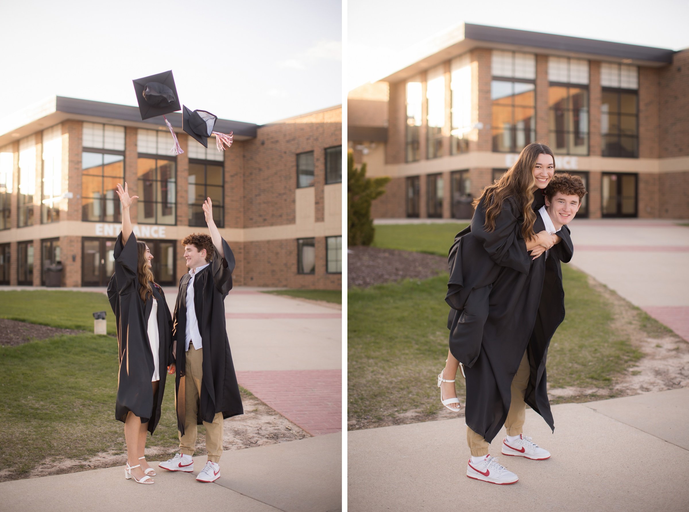 Ashley & Madden - Cap & Gown Session Class of 2024 Depere- WI34.jpg