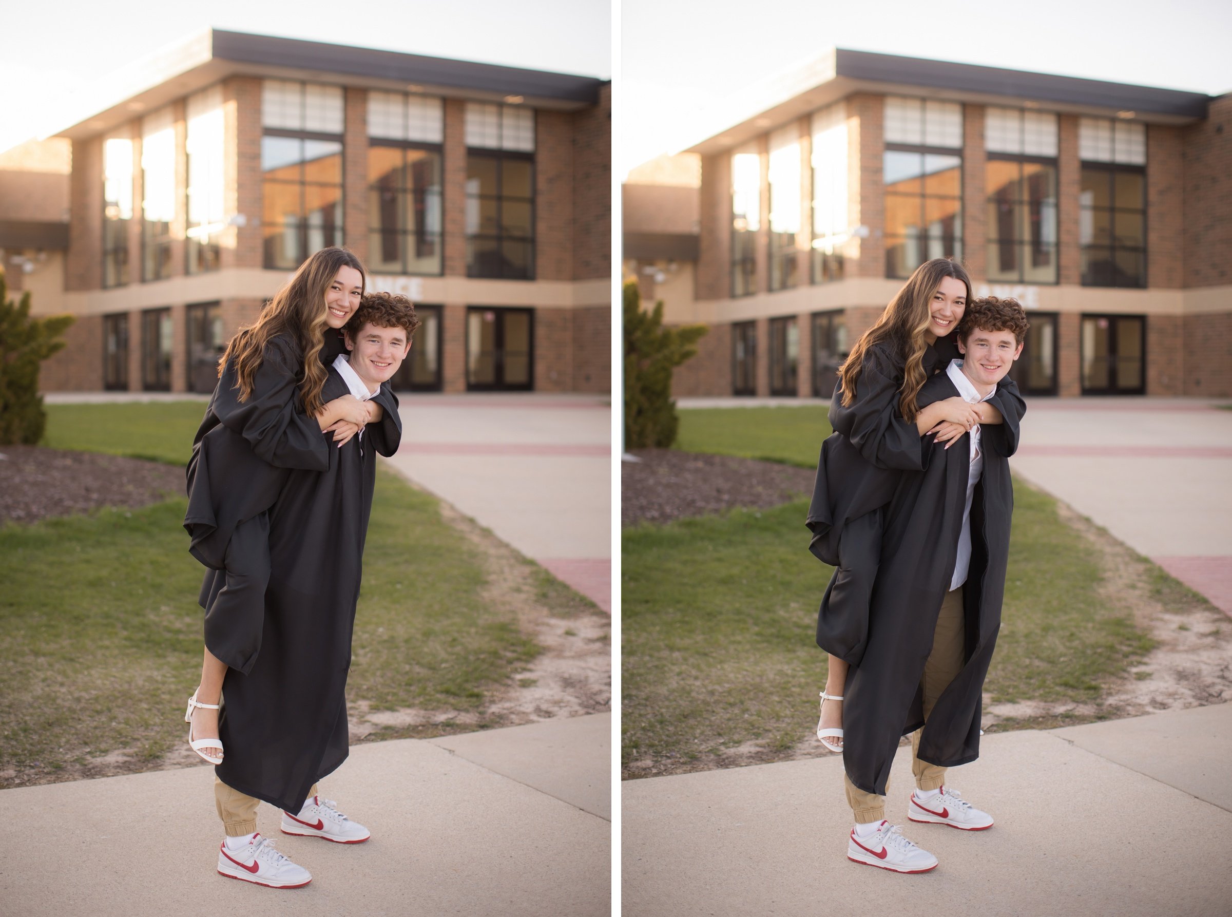 Ashley & Madden - Cap & Gown Session Class of 2024 Depere- WI36.jpg