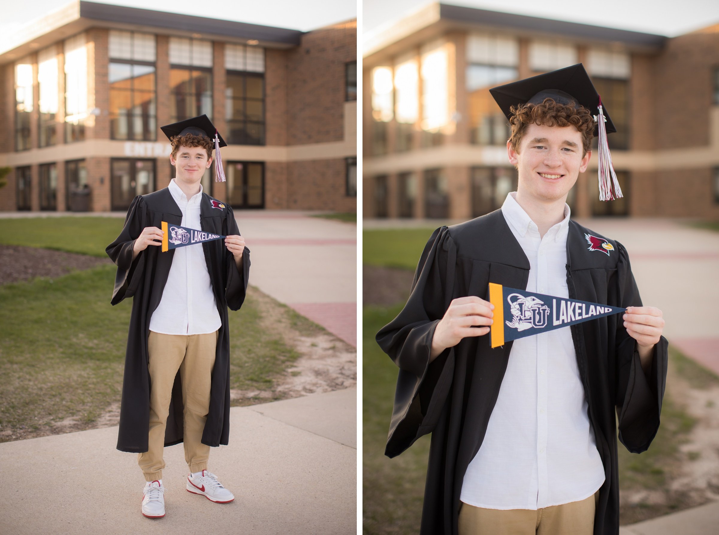 Ashley & Madden - Cap & Gown Session Class of 2024 Depere- WI38.jpg
