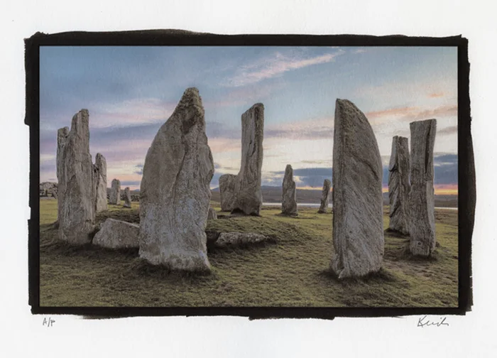 Print 3 - Standing Stones of Callanish, Lewis and Harris, Scotland, 2017
