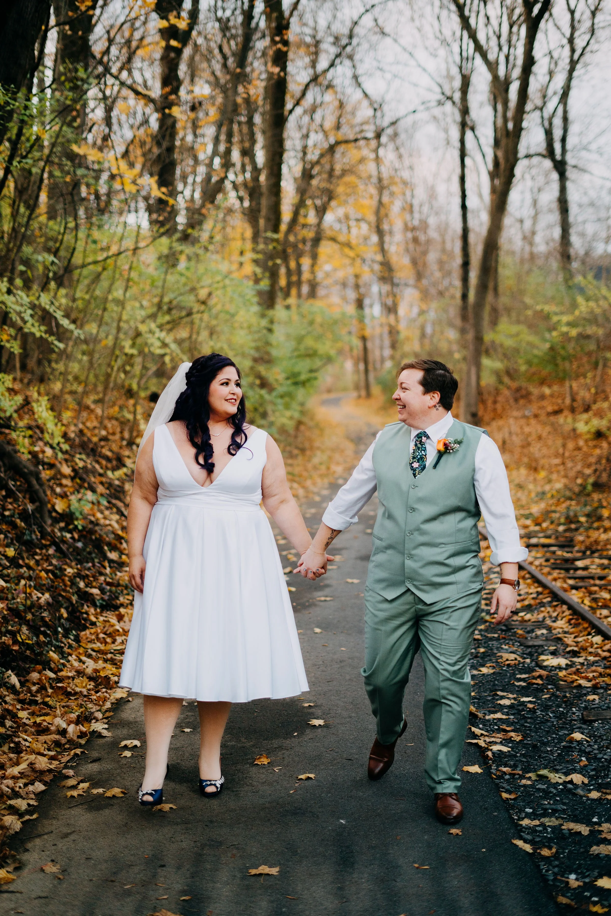 Chelsea &amp; Julie/ An Intimate Lock Ridge Furnace Wedding