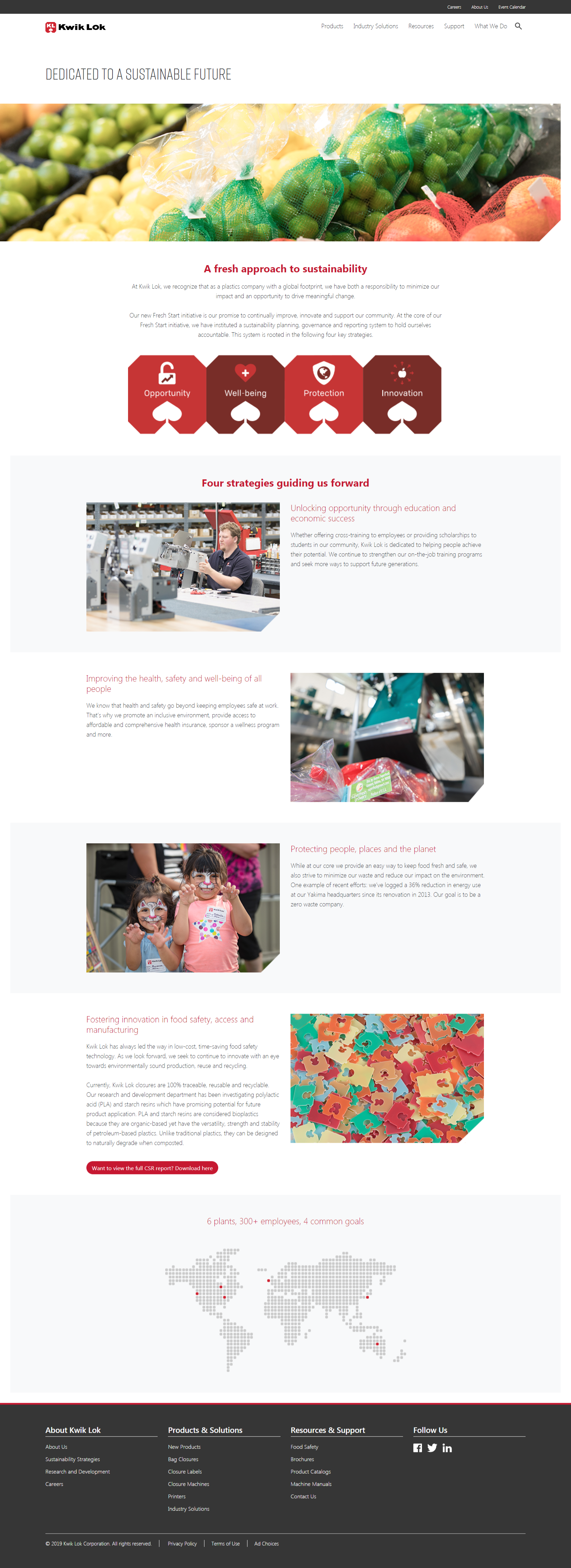 Sustainability Web Copy