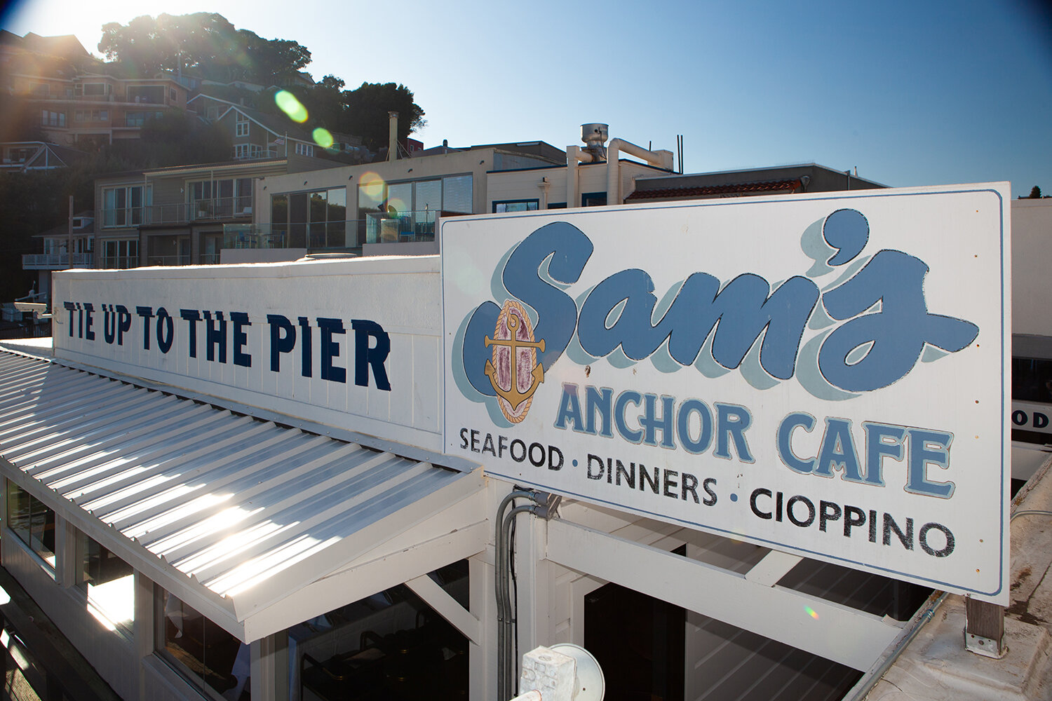 Sam's Anchor Cafe in Tiburon