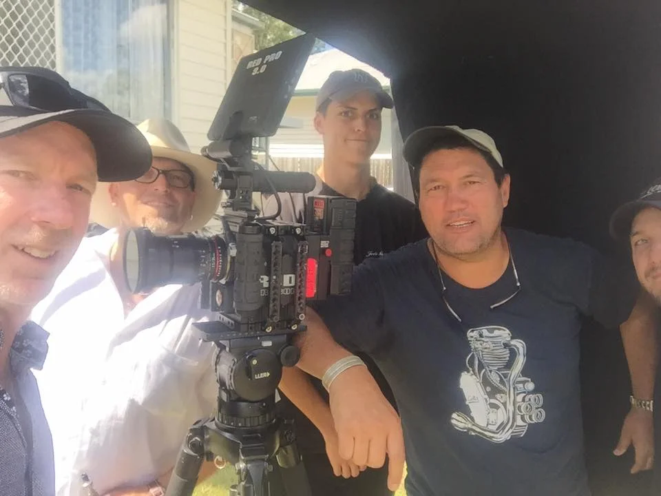 With Mark Toia and co...
