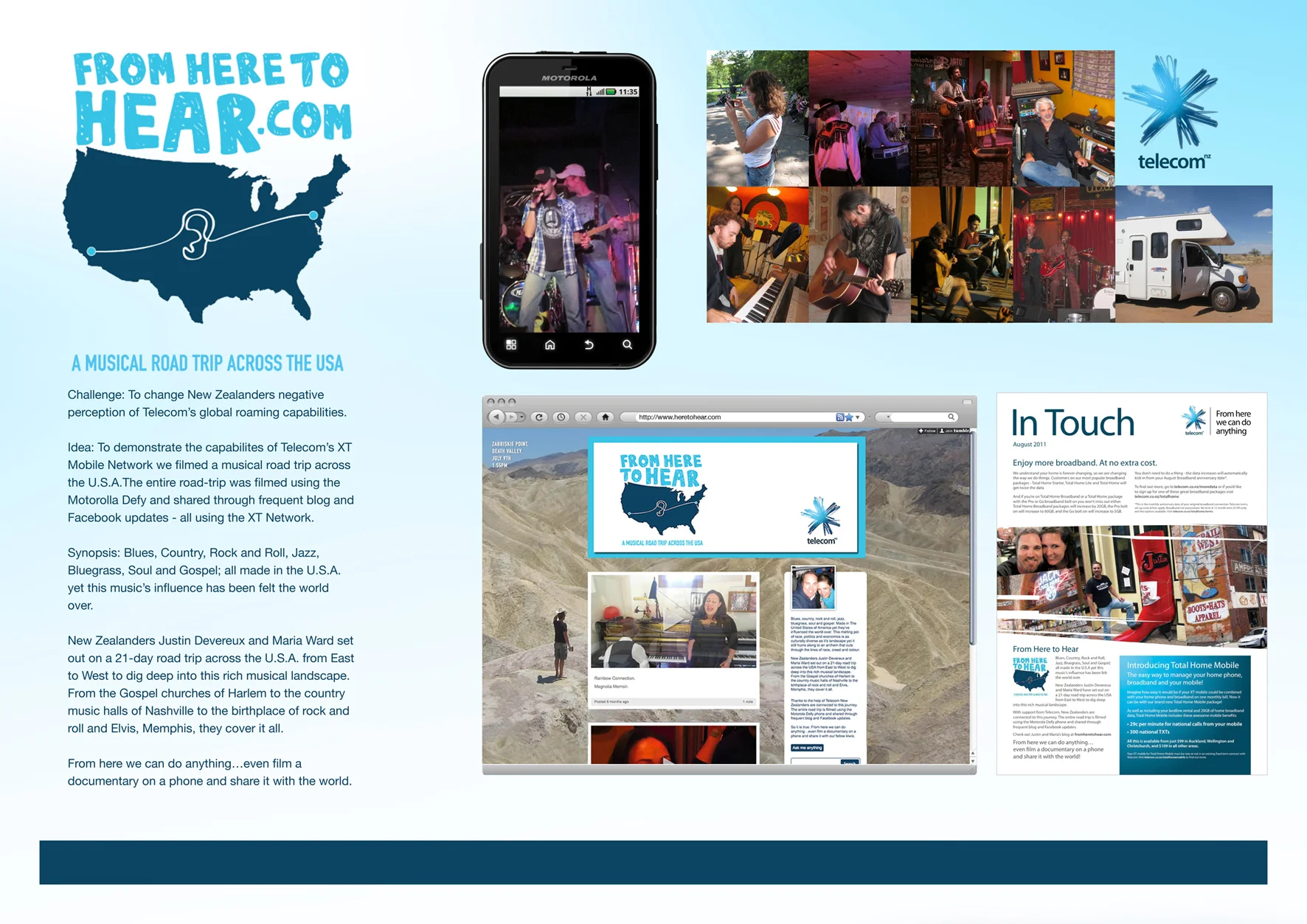 Telecom From Here to Hear