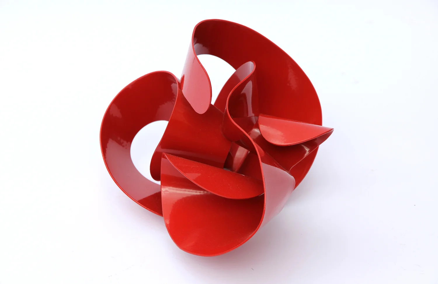 cowrie, 2015. Materials: Hand folded, CNC cut aluminium, powder coating.