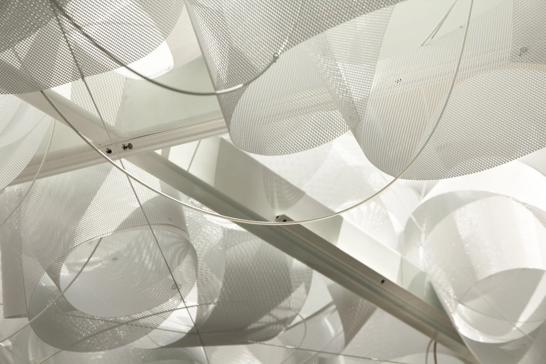  Ceiling work detail. (2021).  Photo: Naomi Troski 