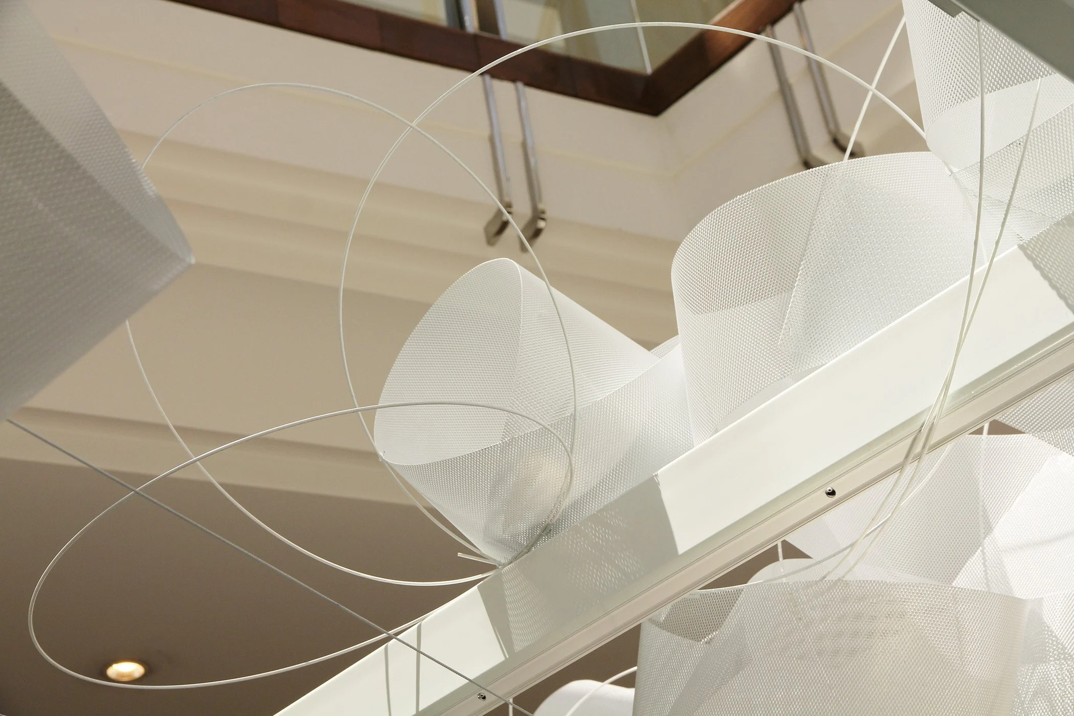  Ceiling work detail. (2021).  Photo: Naomi Troski 