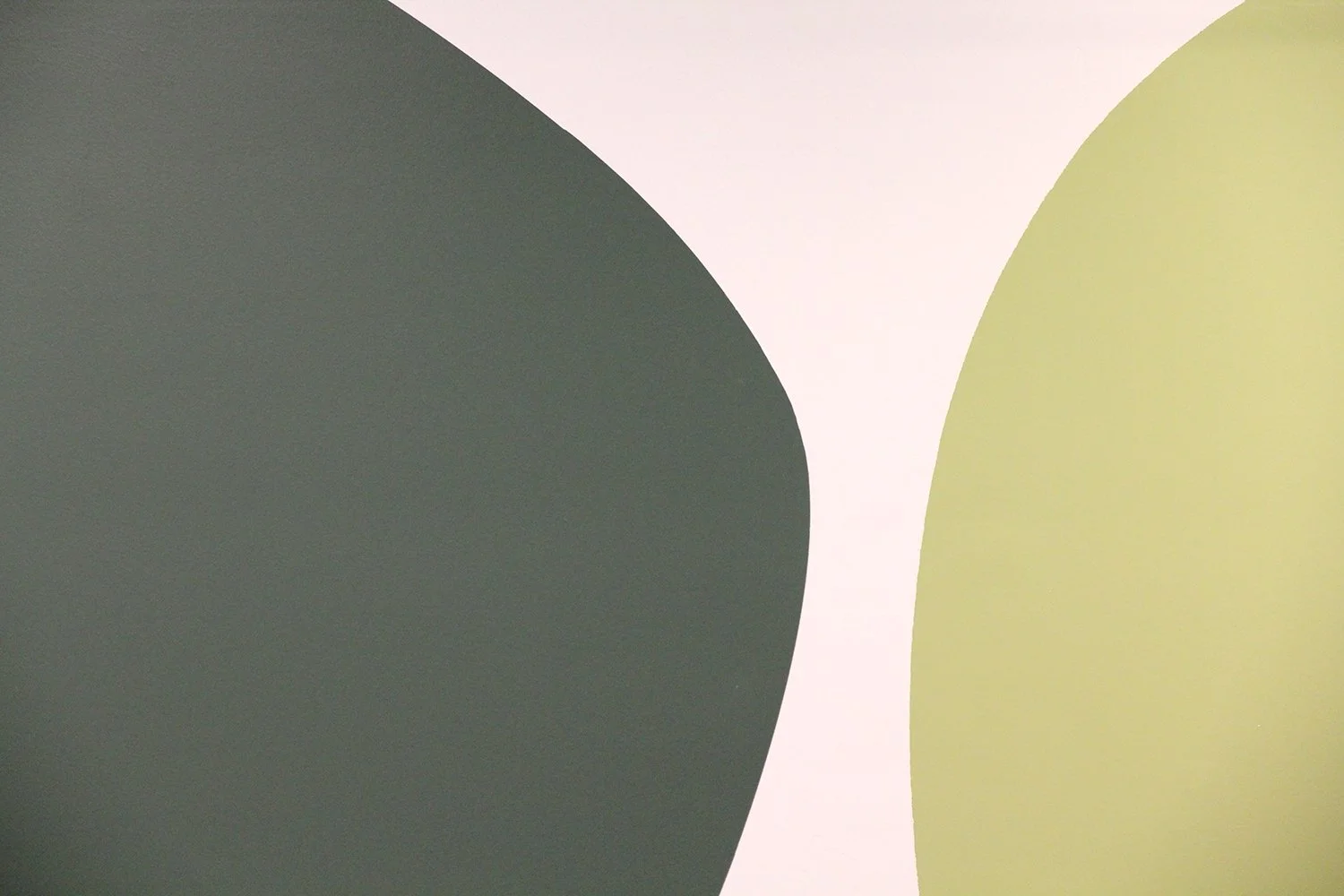   the fields.  (detail),   synthetic polymer paint, 12m x 3m. 