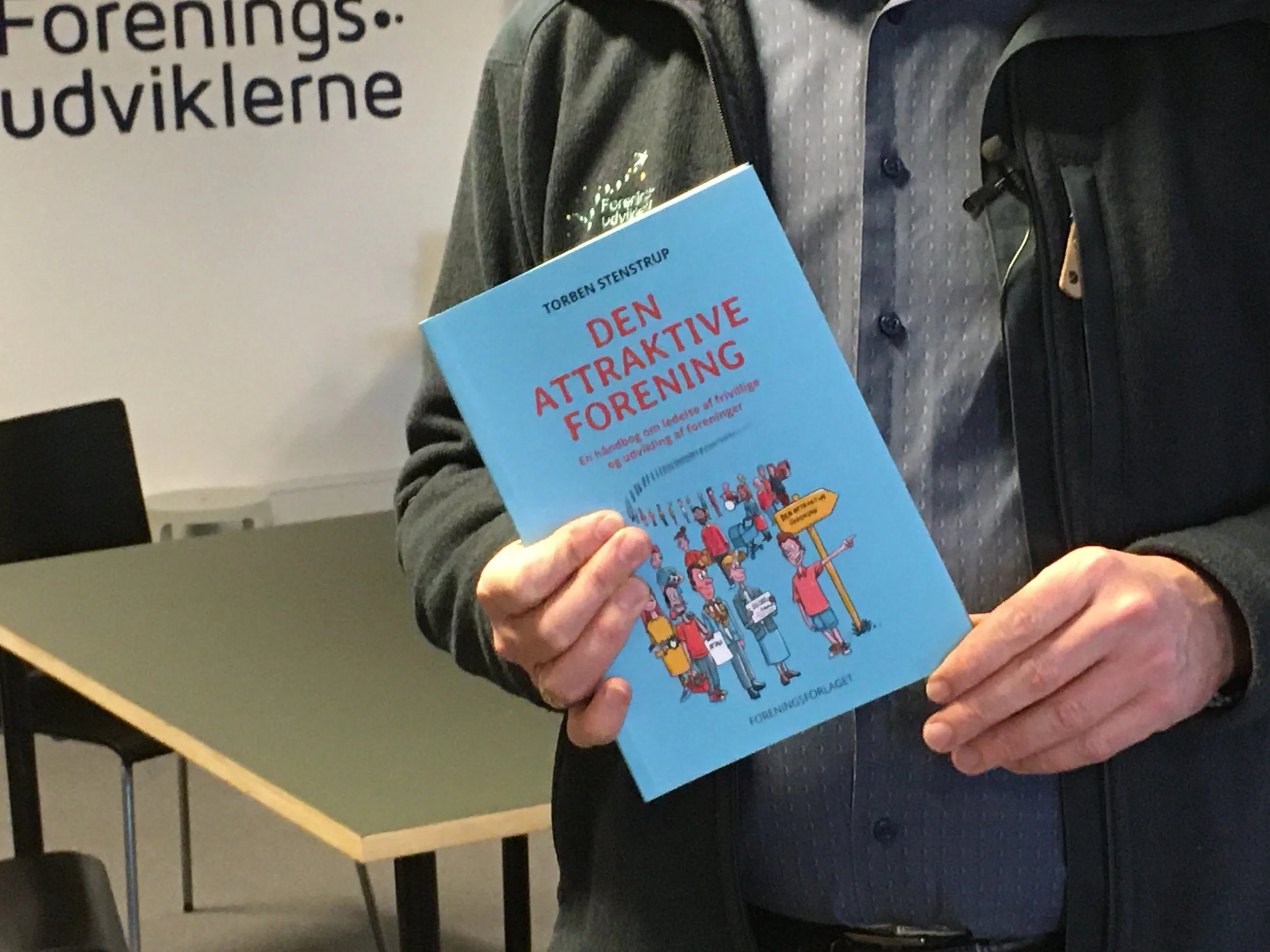 Torben elsker at fortælle om sin nye bog...