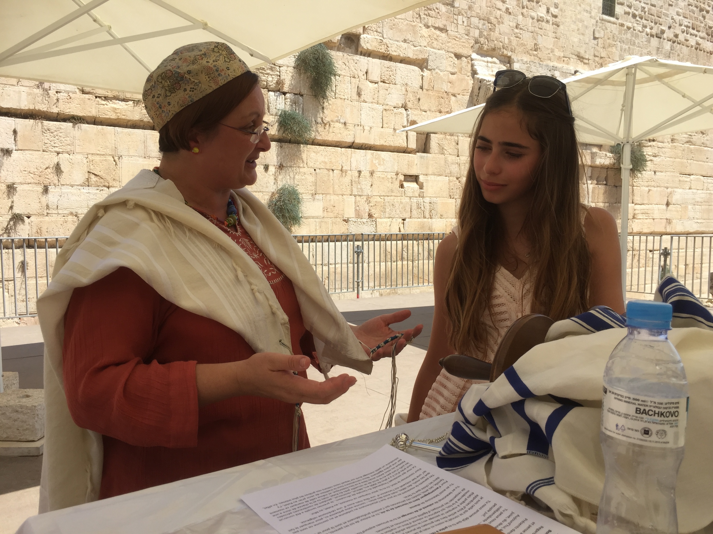Bat Mitsvah au Kotel (Mur des Lamentations)