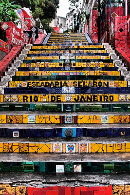 Escadaria Selaron - amazing piece of work!