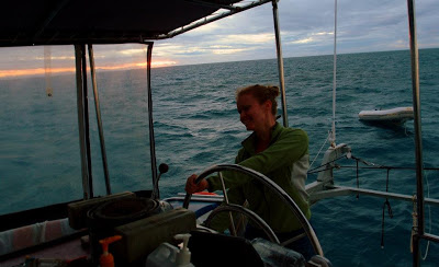 Captain Zouk, sailing into the sunset!