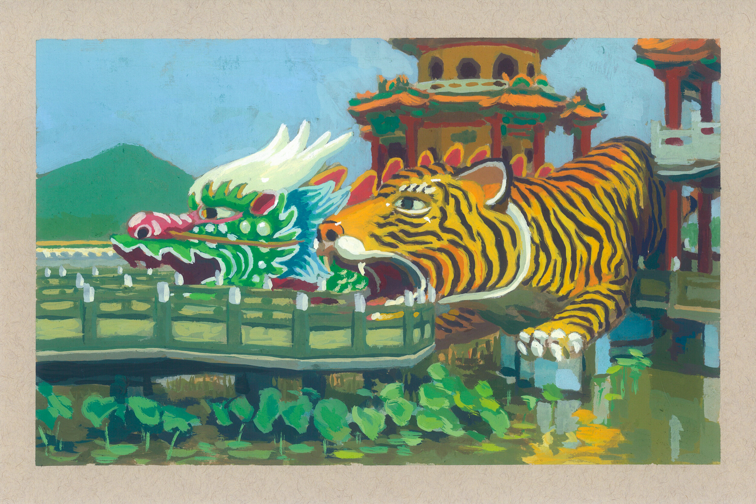 Entering a Dragon's Throat and Coming Out a Tiger's Mouth｜入龍喉 出虎口