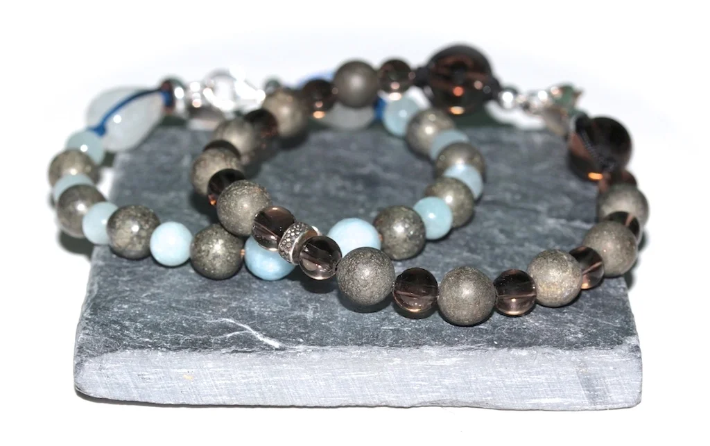 Bracelet en Pyrite de l'atelier JAWERY