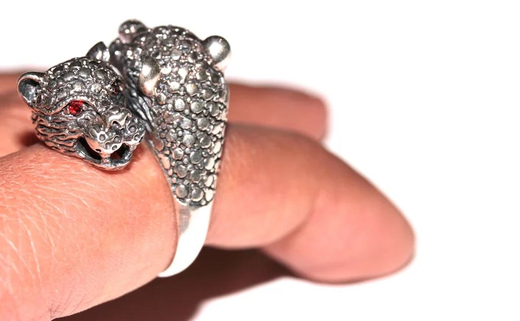 Bague Tigre de l'atelier JAWERY