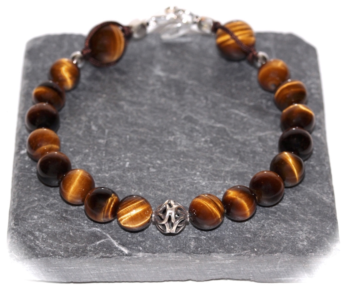 Aequilibrium bracelet in Tiger eye from JAWERY