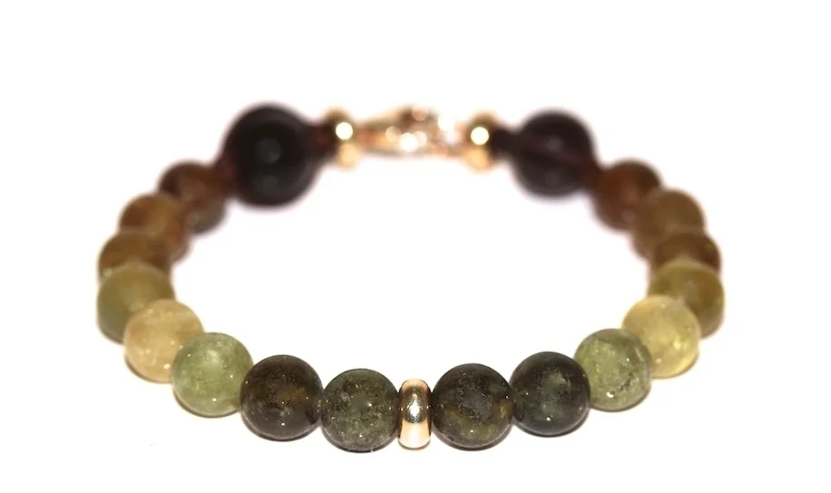Precious n°18 Green garnet from Atelier JAWERY Paris