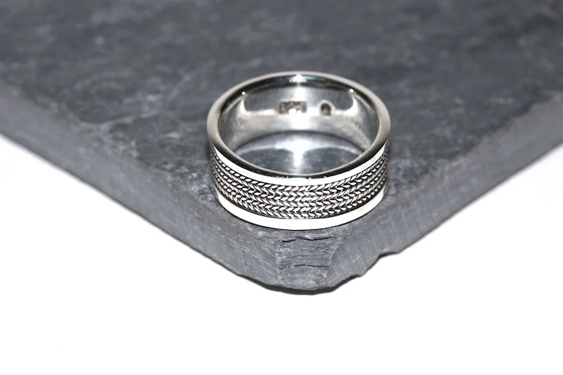 Bague mixte en argent 925 Atelier JAWERY