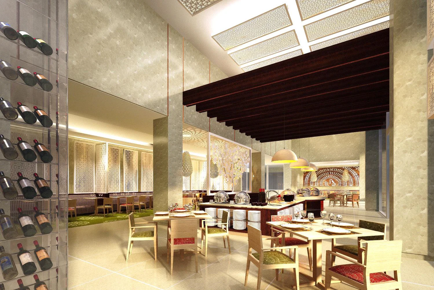 Restaurant | Radisson Blu Hotel Bhubaneswar Airport, India