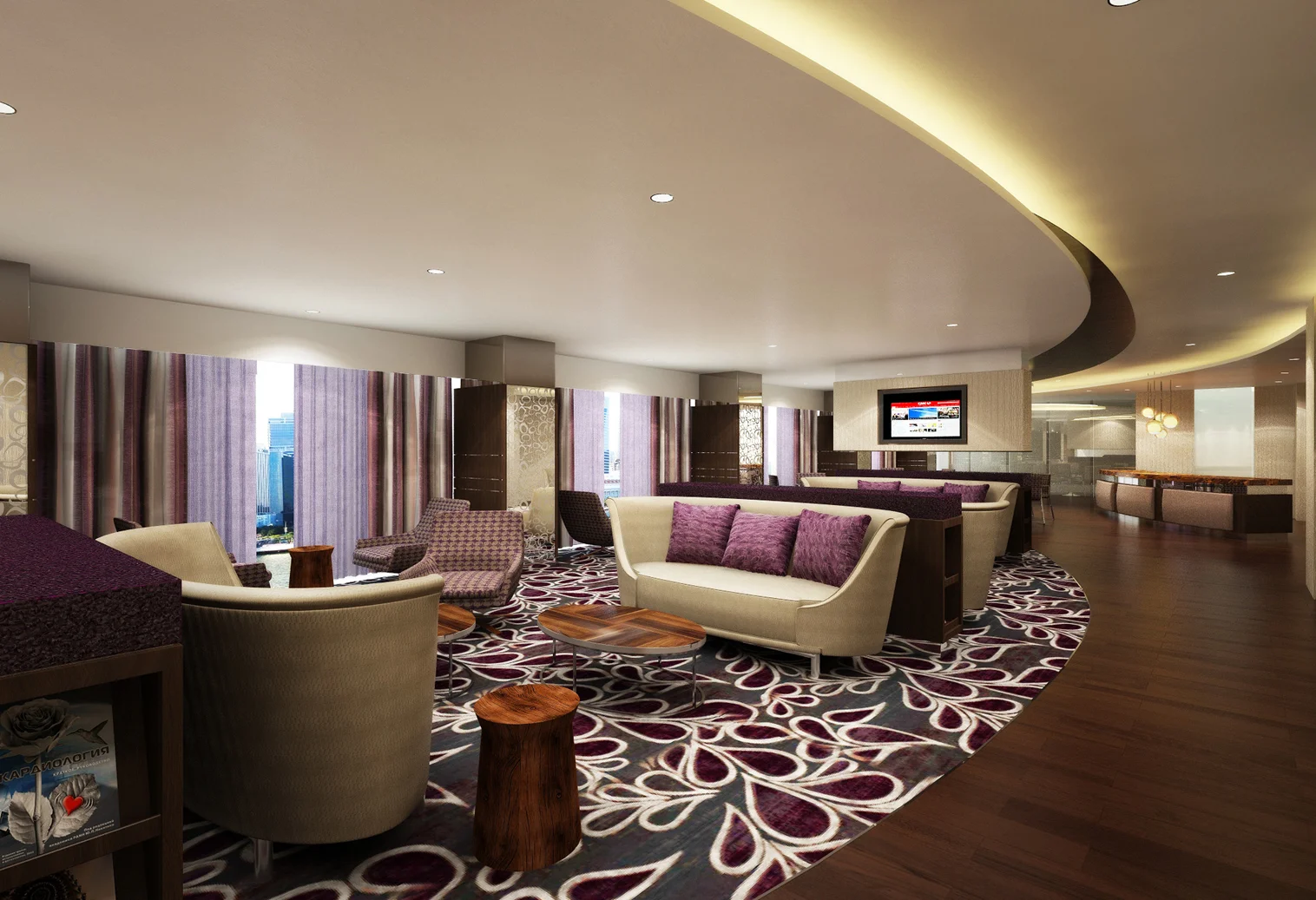 Executive Lounge | Pullman New Delhi Aerocity, India