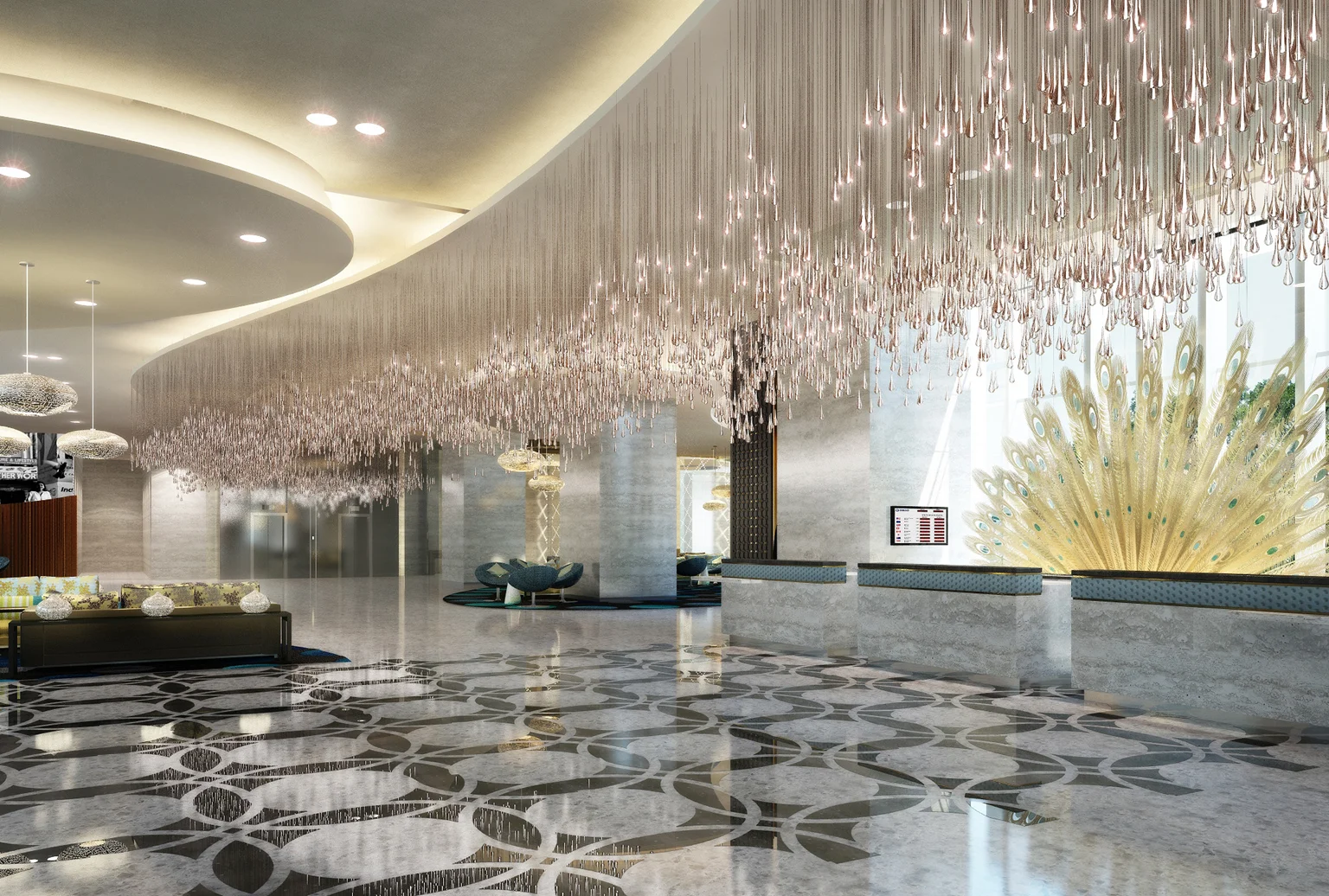 Lobby | Pullman New Delhi Aerocity, India