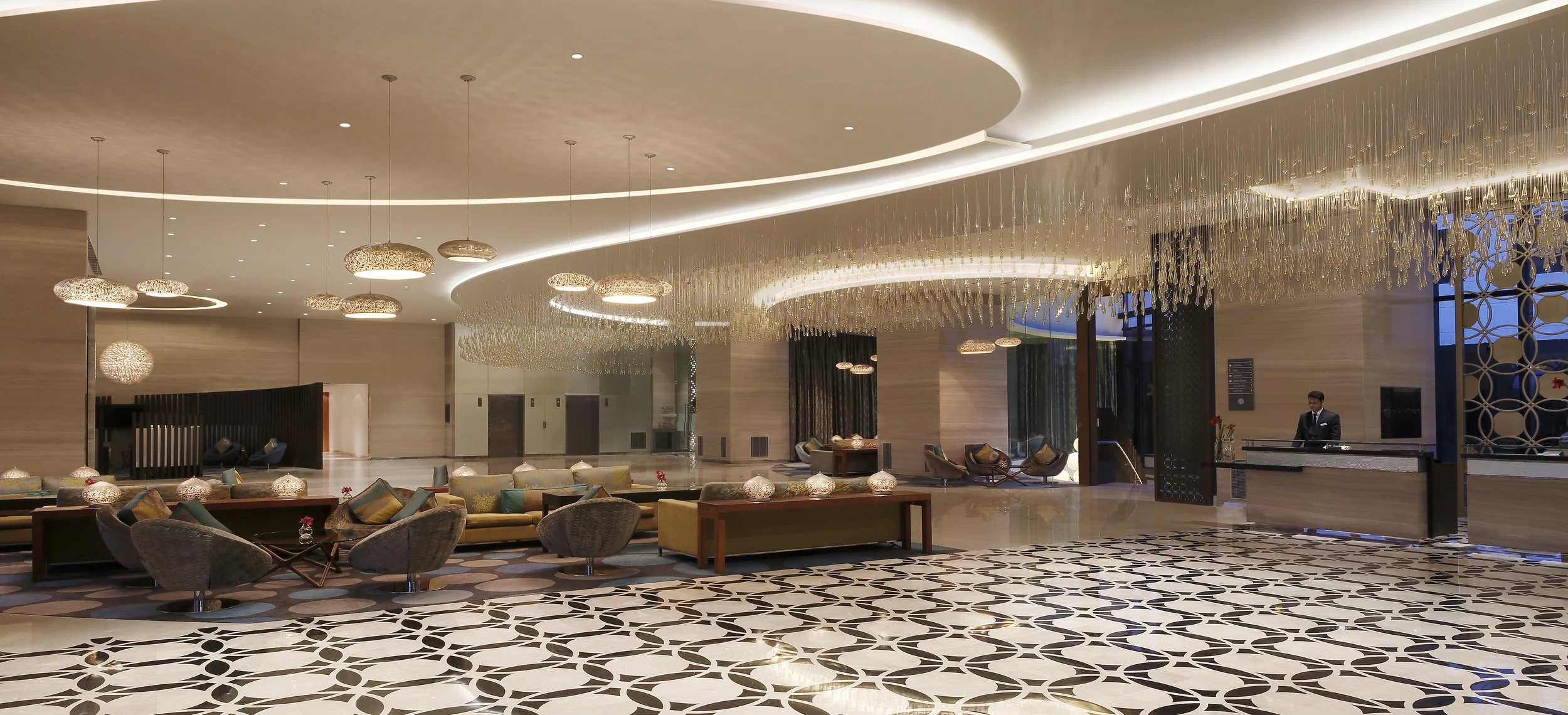 Lobby | Pullman New Delhi Aerocity, India
