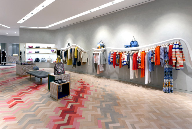 Stella McCartney Stores — raw edges