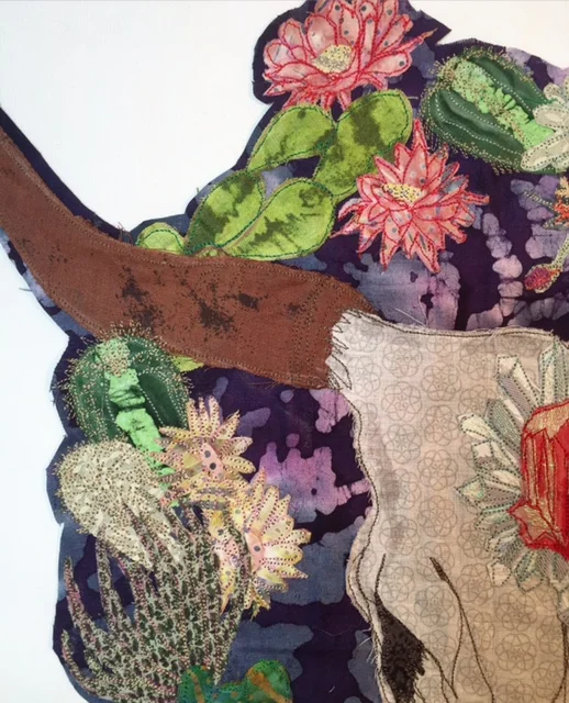 detail Magic Blooming Skull