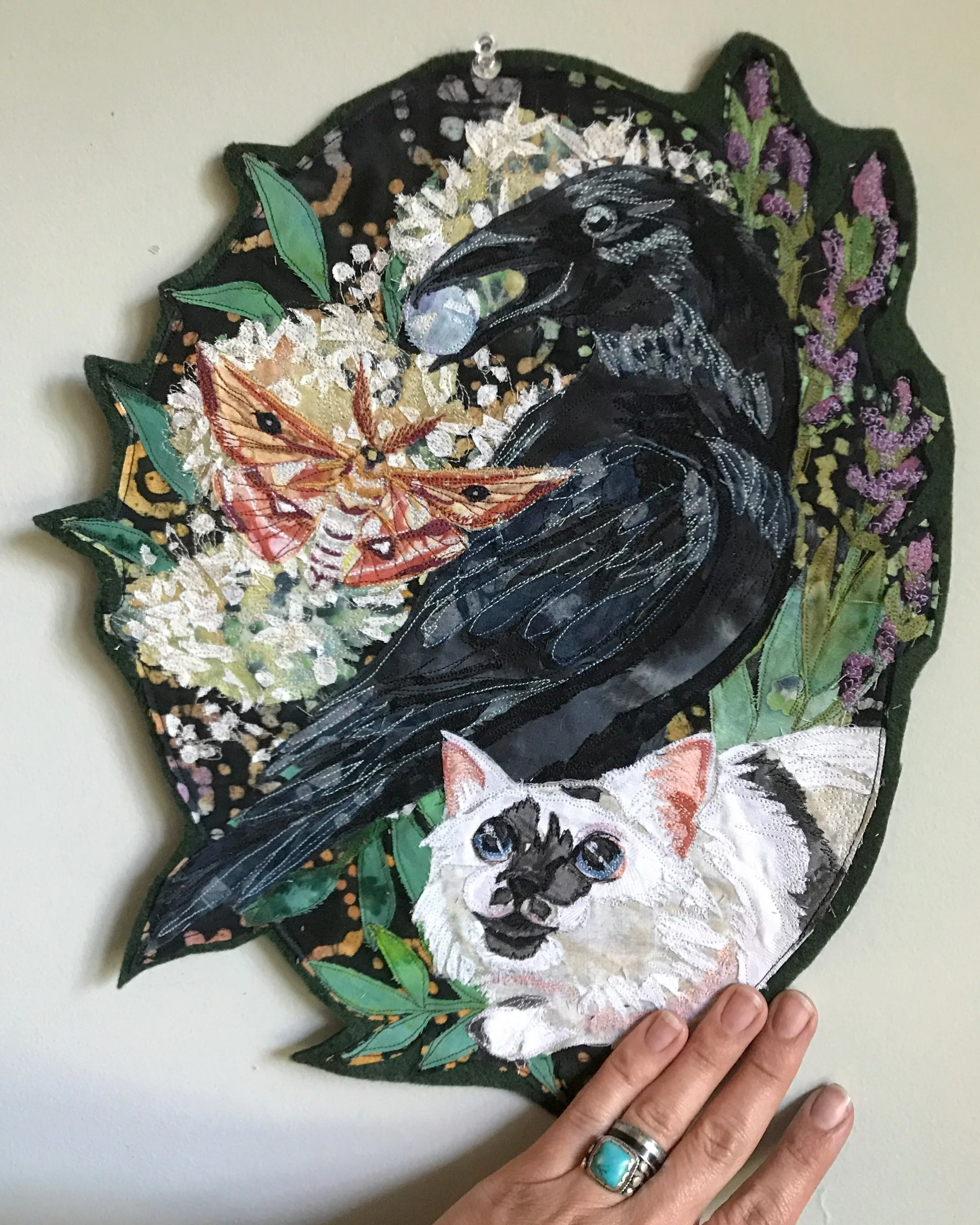 Cat Moth Crow