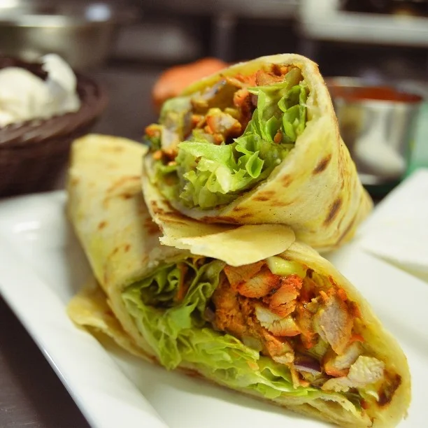 Lunch is up! #Delicious
#Lunch #TandooriChicken #Salad #Wrap #Fresh #Yummy #Brunch #Beenleigh #Queensland #Brisbane #BrisbaneFood #GoldCoast