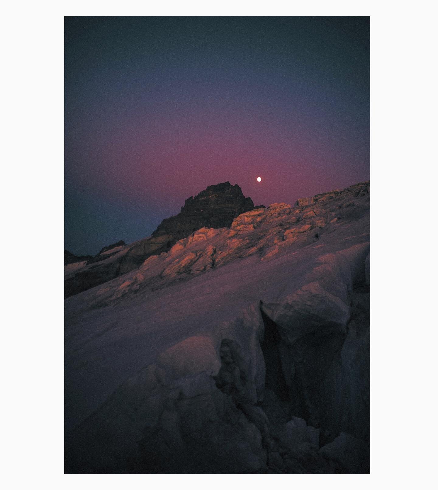 Emmons Glacier at dusk
