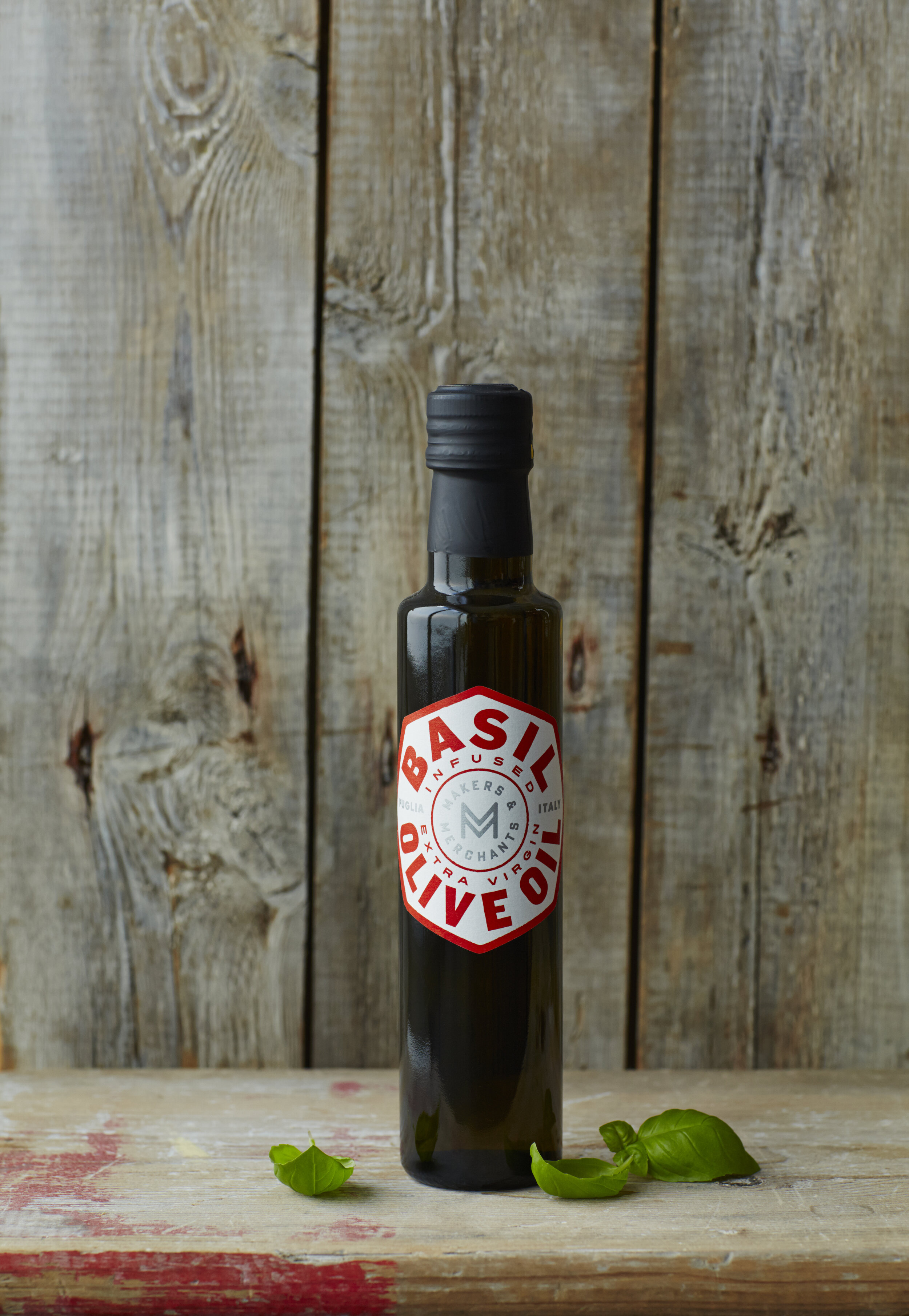 Makers &amp; Merchants Basil Olive Oil | £7.95