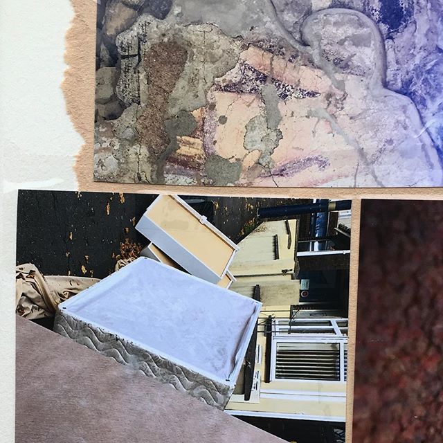 Book response one. Photo assemblage in response to text ⛰🌋🏔