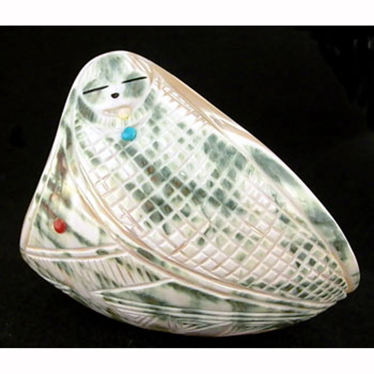 SC25F-Square-Zuni--Stuart-Quanelacy-green-shell-maiden-400.jpg
