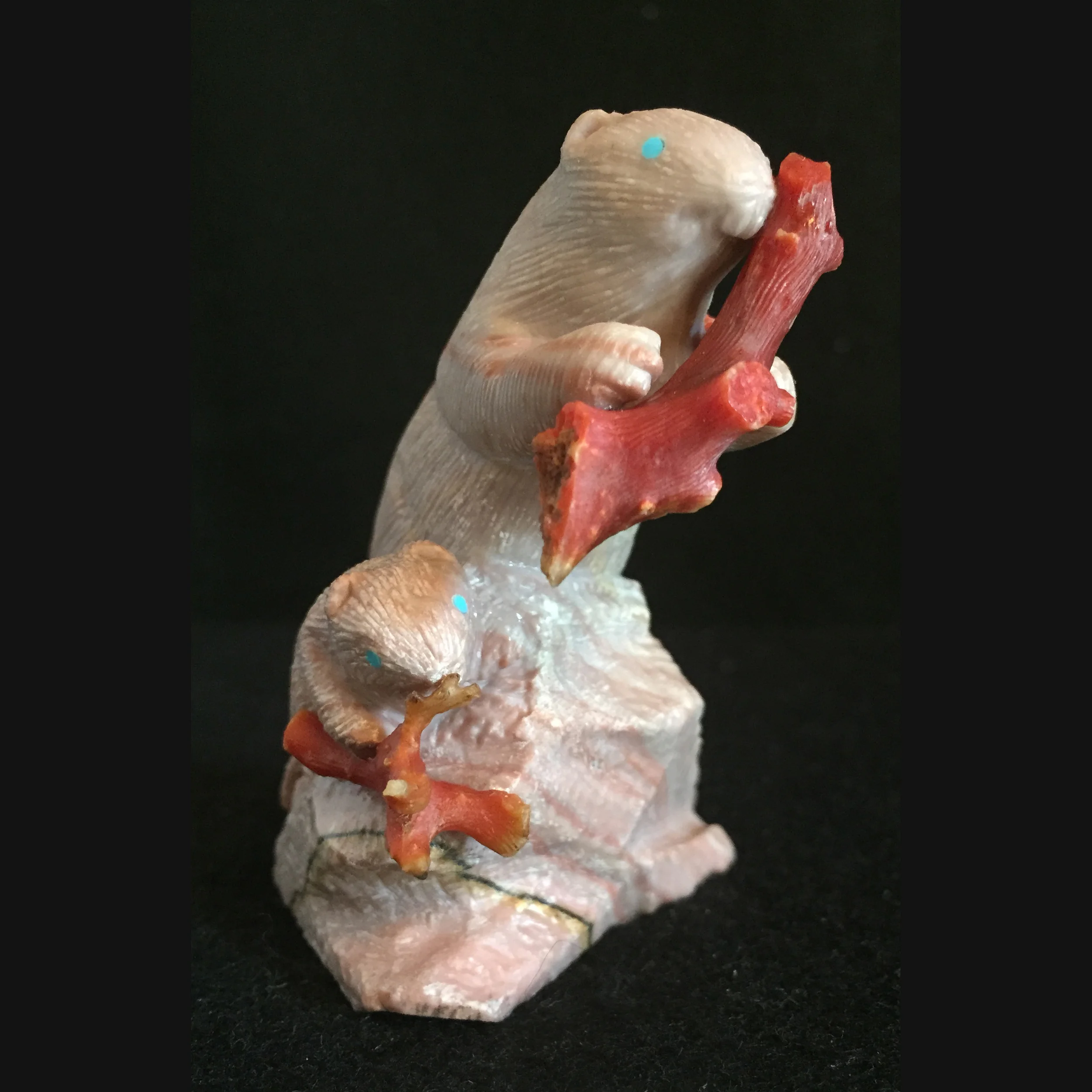 Weeka Zuni Beavers Fetishes