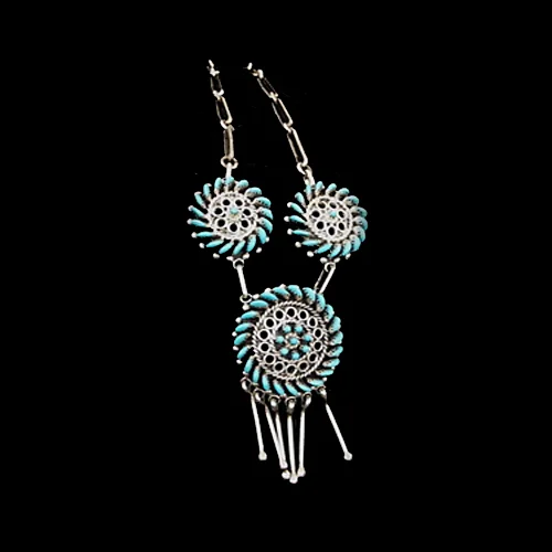 M913_Zuni_turquoise_needlepoint_necklace-500x.jpg
