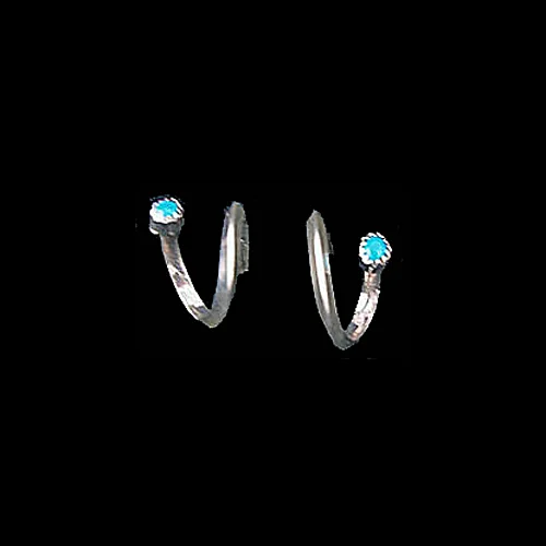 MC67_Navajo_Earrings_ posts_ sterling_silver_ twists_with_small_turquoise_cabs-500.jpg